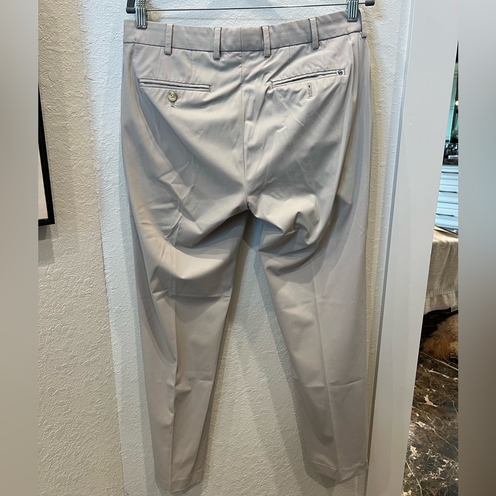 Men’s Peter Millar Surge Performance Trouser- Tan- 33X28 - Picture 4 of 10